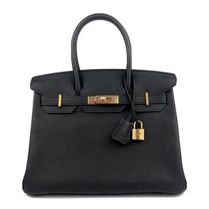 Hermes Birkin 30 Black Noir Togo Leather Rose Gold Hardware SOLD